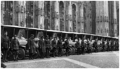 Presentation of Section Four to the Italian government in Milan April 4 1918 - photo 9