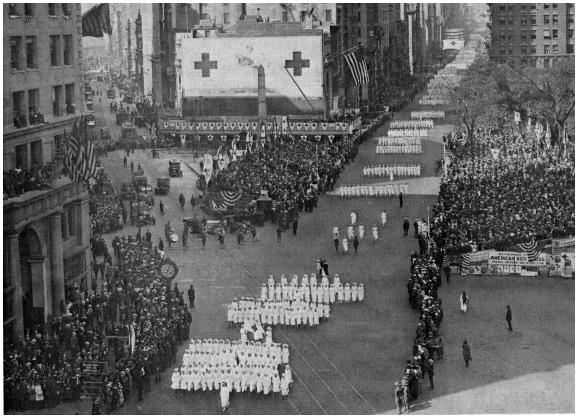 Red Cross parade New York City May 18 1918 Library of Congress Front - photo 10