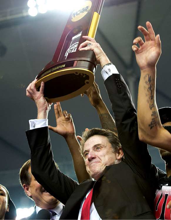 Rick Pitino the only head coach to win national championships with two - photo 5