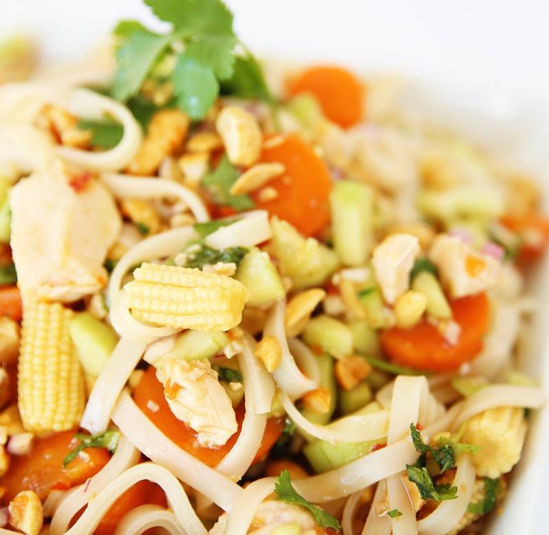 Thanks to the protein-packed can chicken this Tangy Noodle Salad will leave - photo 5