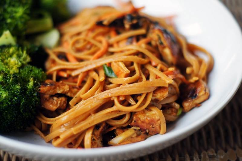 This healthy Noodle Salad is very nutritious and makes a pretty dish on your - photo 8