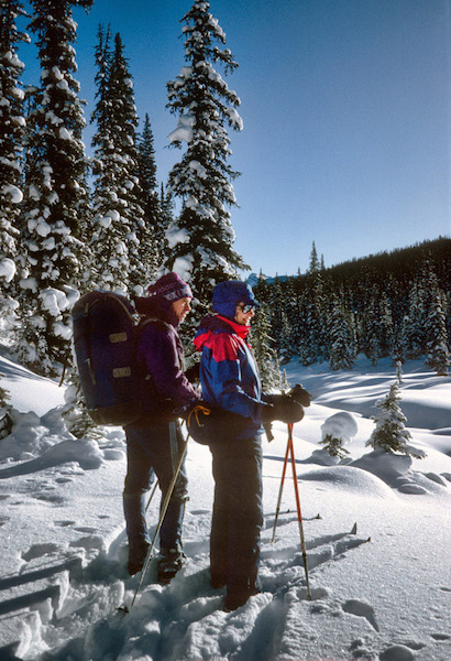 Don Gardner and Joan Dunkley enjoy the sunshine in the Little Yoho Valley - photo 3