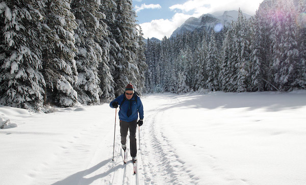 Gordon Rathbone on Lower Telemark Trail near Lake Louise Photo Chic Scott - photo 1