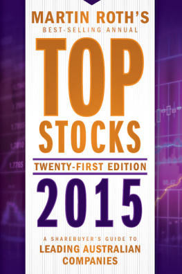 Martin Roth - Top Stocks 2015: A Sharebuyers Guide to Leading Australian Companies