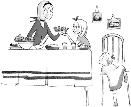 Illustrations by Sarah Jane Wright Le plaisir de la table est de tous - photo 3