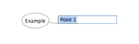 3 When you are finished typing click Enter to see your first completed node - photo 5