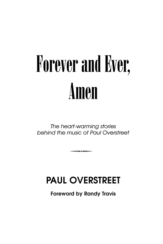 Copyright 2001 Paul Overstreet All rights reserved This book is protected by - photo 2