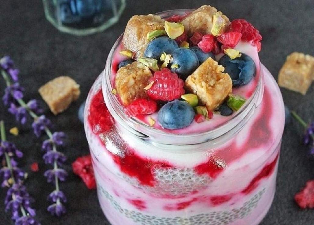 Heres a simple yet classy snack that includes yogurt and berries Makes 4 - photo 11