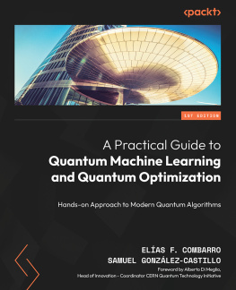 Elías F. Combarro A Practical Guide to Quantum Machine Learning and Quantum Optimization: Hands-on Approach to Modern Quantum Algorithms