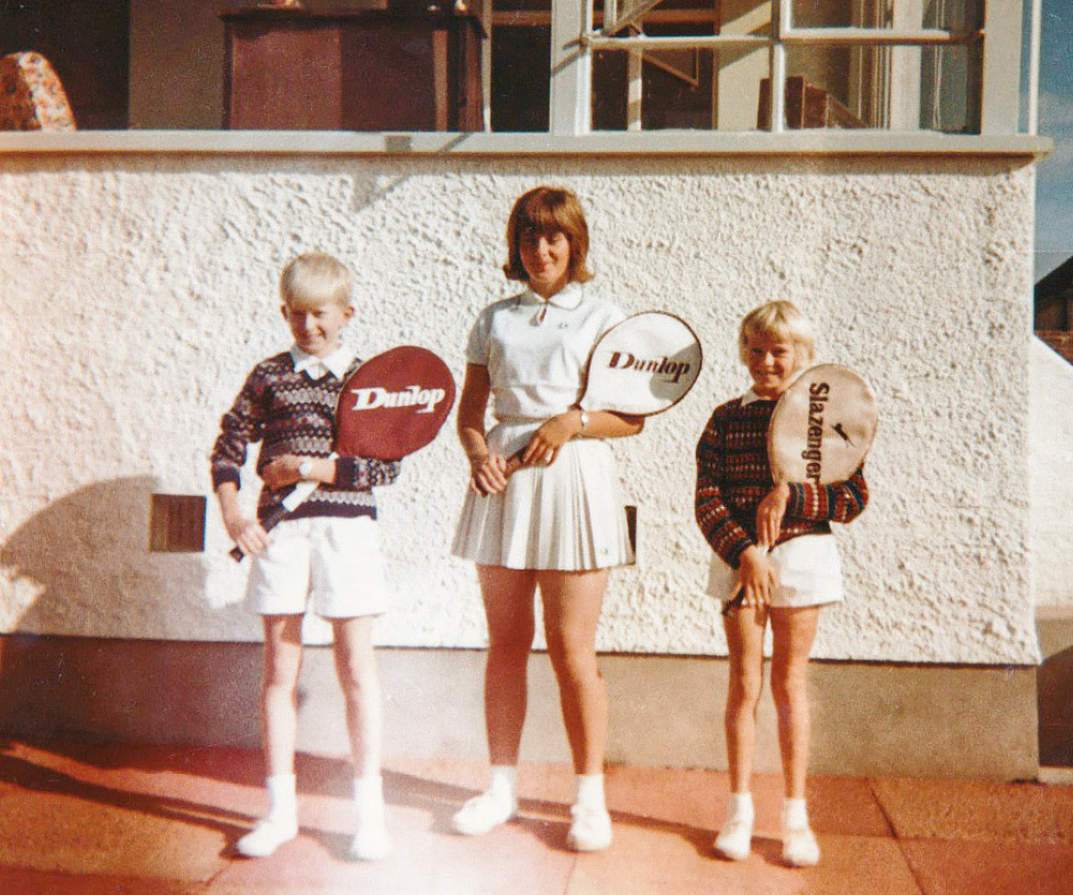 My first tennis racket What a proud dayWe won so many I have no idea where - photo 6