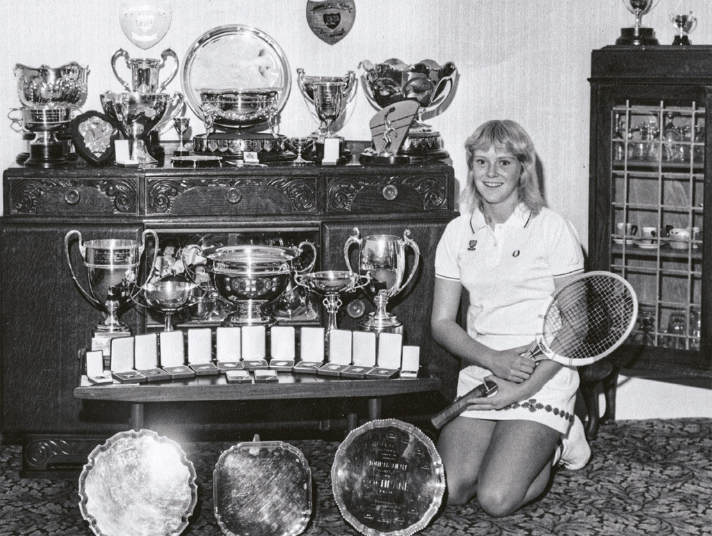 Not a bad junior careerPlaying for Great Britain with Virginia Wade These - photo 12