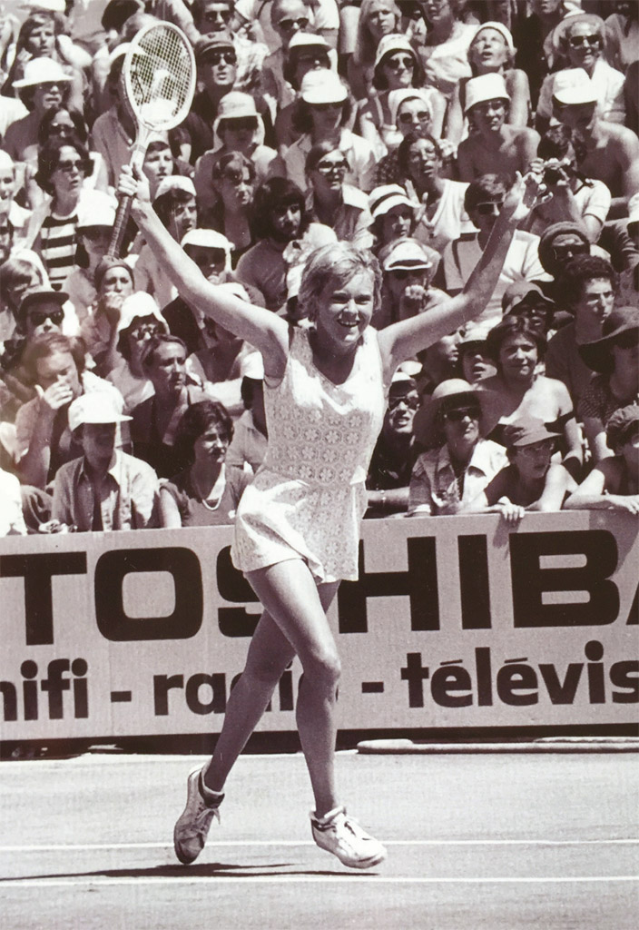 The moment I became a Grand Slam champion winning the French Open in 1976 - photo 17