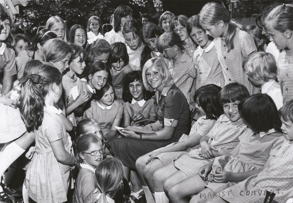 A school visit back to Marist Convent to encourage the next generationBeating - photo 19