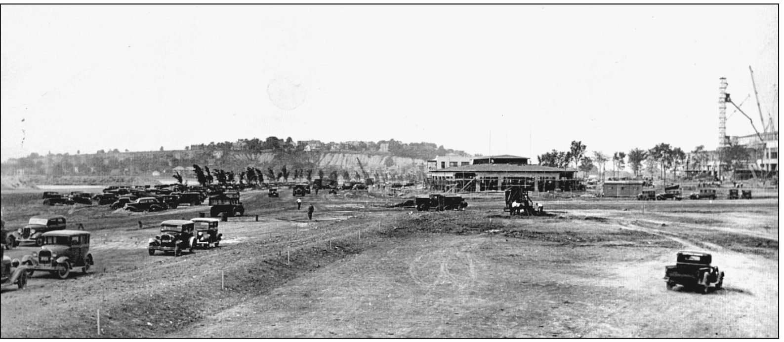 THE PADDOCK Seen are the original paddock center and grandstand far right - photo 6