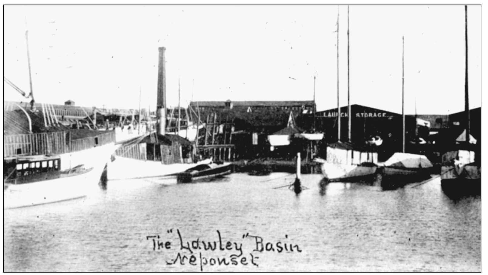 LAWLEY SHIPYARDS ON PORT NORFOLK This card postmarked in 1914 shows a view - photo 6