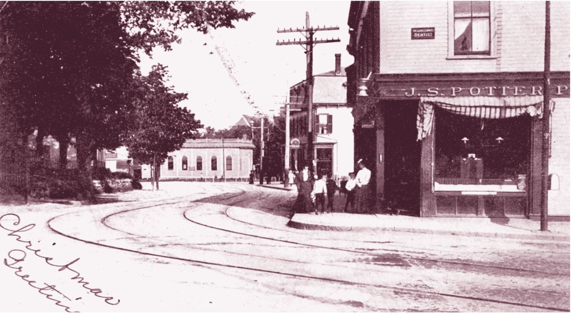 T his view of South Street looks toward the old Roslindale branch of the Boston - photo 9