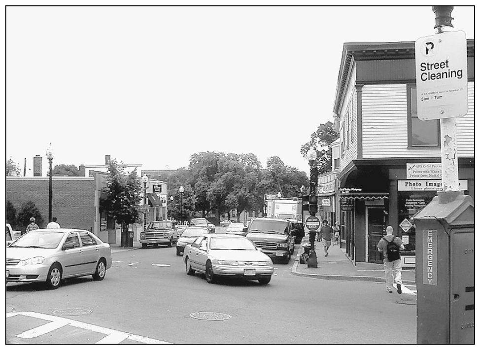 T his view of South Street looks toward the old Roslindale branch of the Boston - photo 10