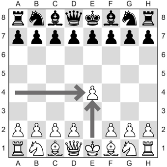 that means on move one White moved his pawn to the e4-square There are a few - photo 16