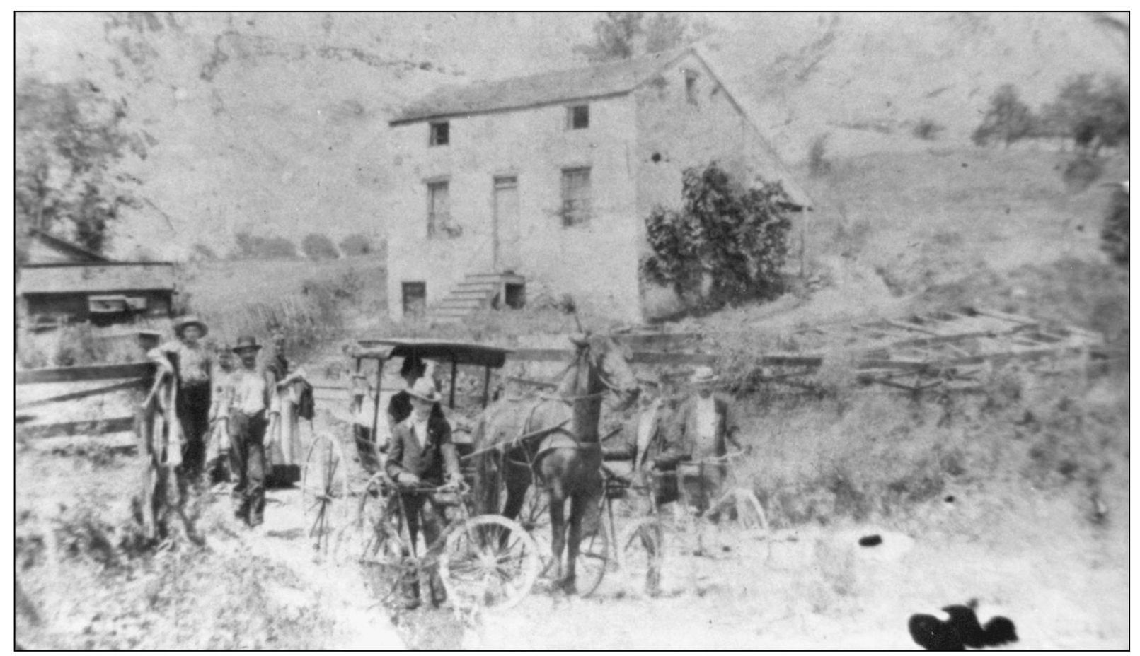 The stone farmhouse of Phillip and Catherine Herrmann was located on Shepherd - photo 8