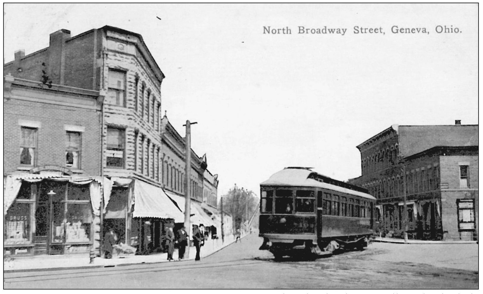 NORTH BROADWAY LOOKING NORTH EARLY 1900S The Cleveland Painesville and - photo 4