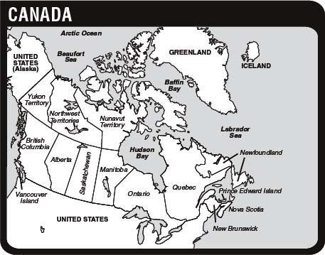 Canada is located to the north of the United States and spans the full breadth - photo 3