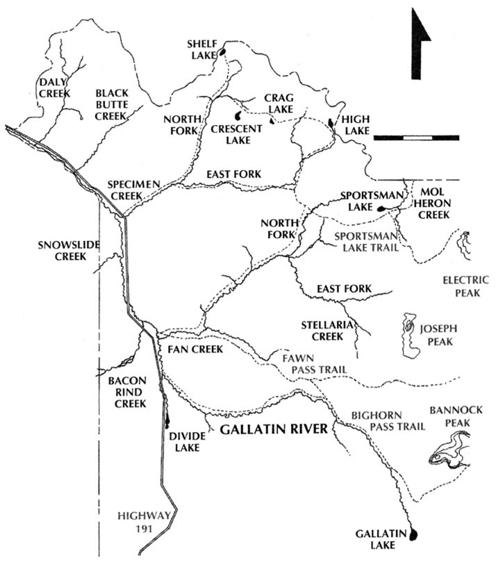 Map 3 Gardner River Map 4 Gibbon River Arrow Canyon Creek Map 3 - photo 3