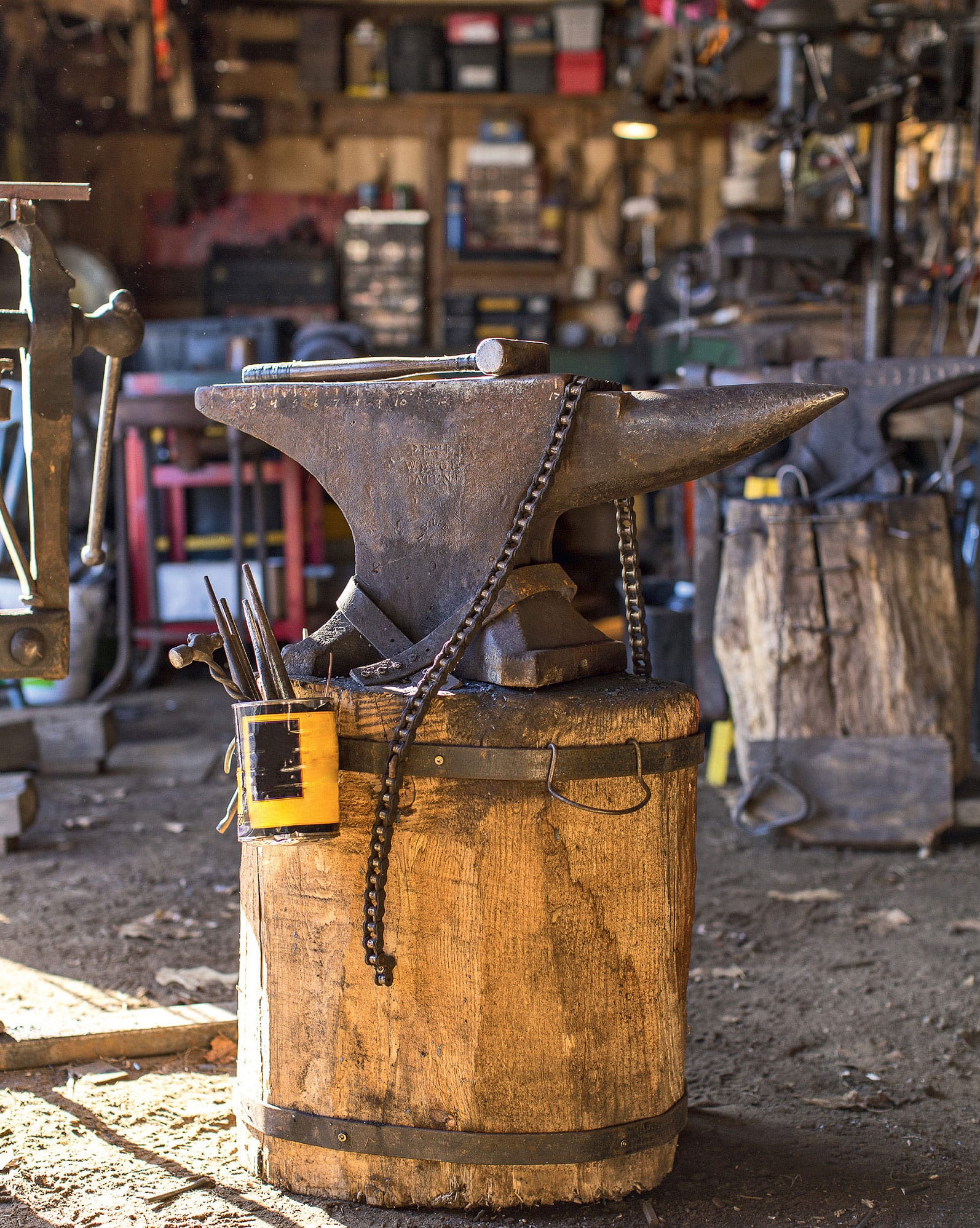 INTRODUCTION BLACKSMITHING TODAY A village blacksmith from the 1800s walking - photo 3