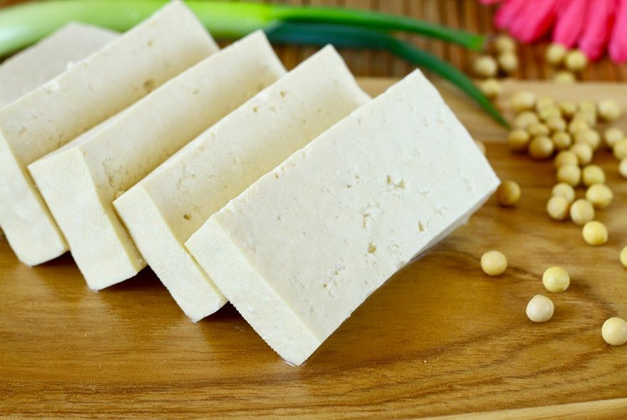 Tofu is made from a soya bean based thick yogurt like food which is mostly - photo 3