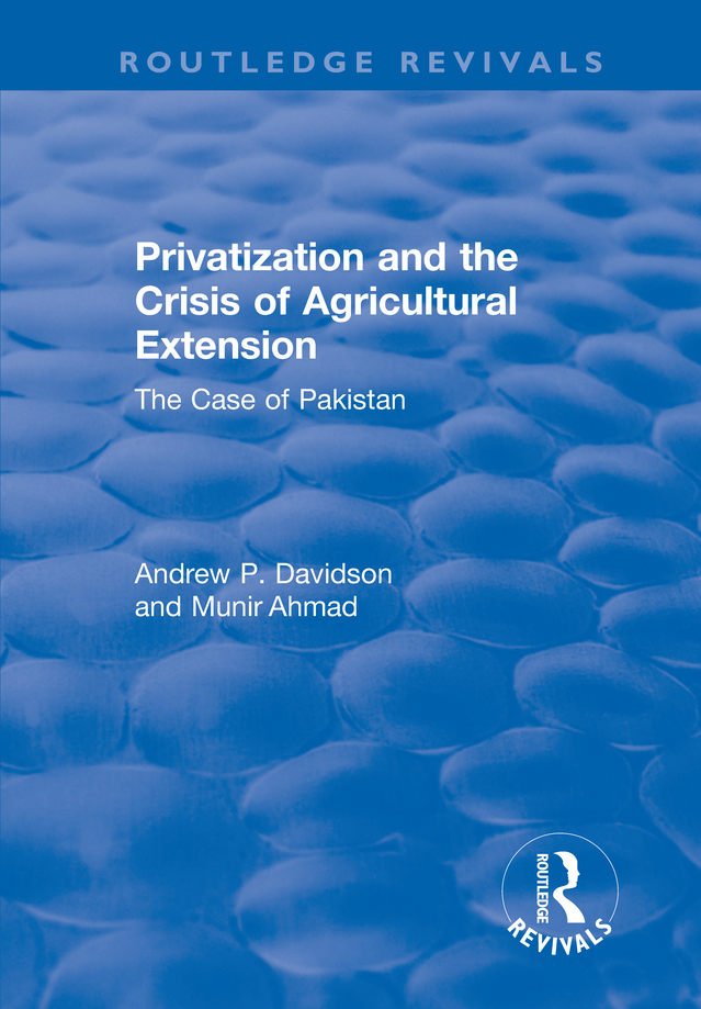 PRIVATIZATION AND THE CRISIS OF AGRICULTURAL EXTENSION Kings Soas Studies in - photo 1