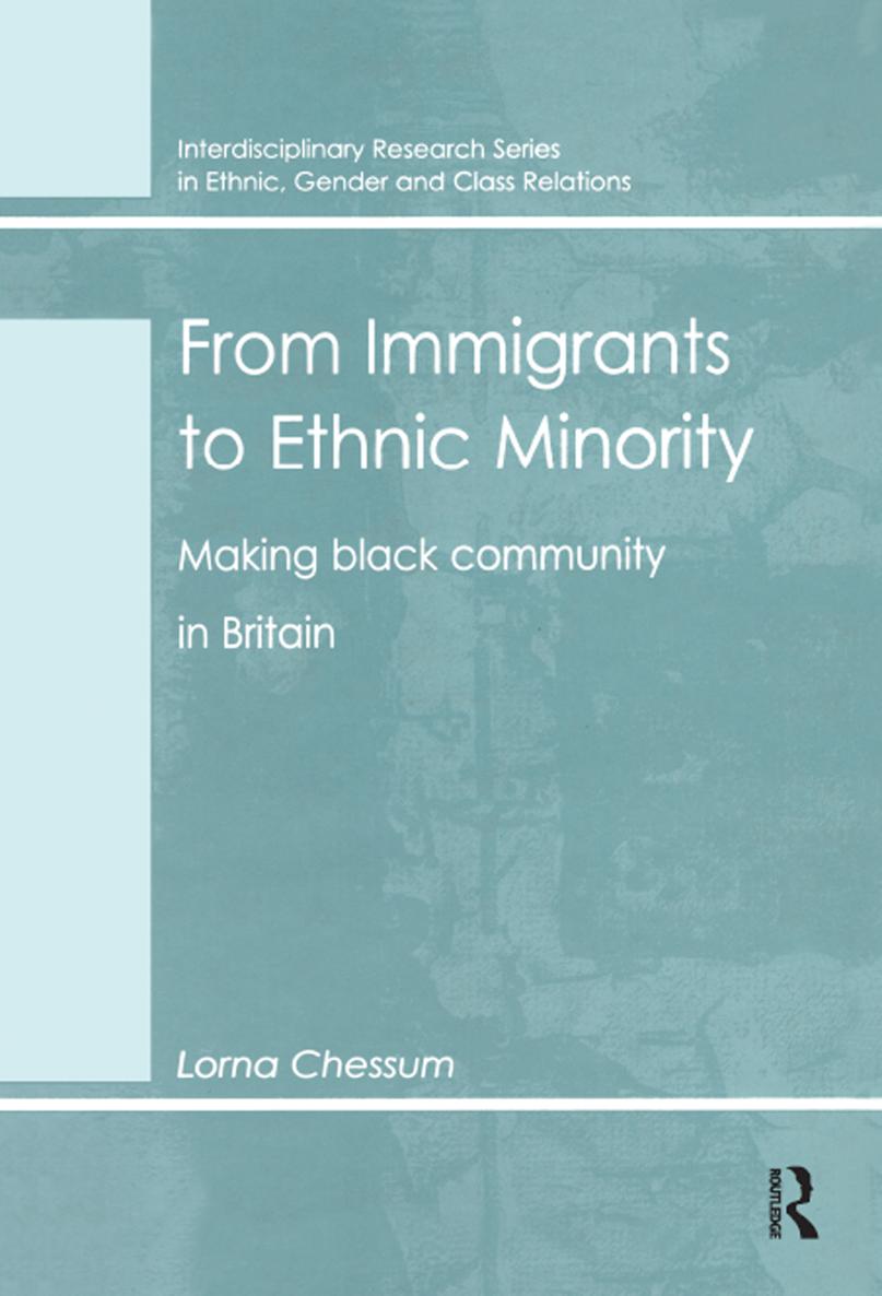 FROM IMMIGRANTS TO ETHNIC MINORITY For Wendell Trenton Wilberforce Johnson and - photo 1