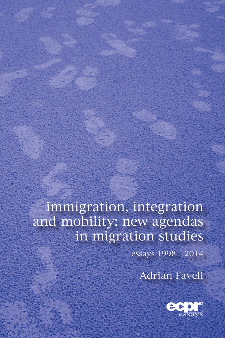 Immigration Integration and Mobility New Agendas in Migration Studies - image 1