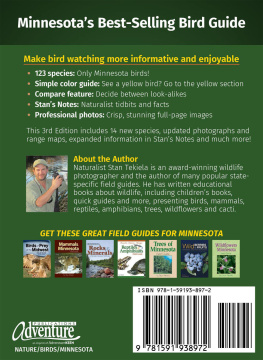 Stan Tekiela Birds of Minnesota Field Guide