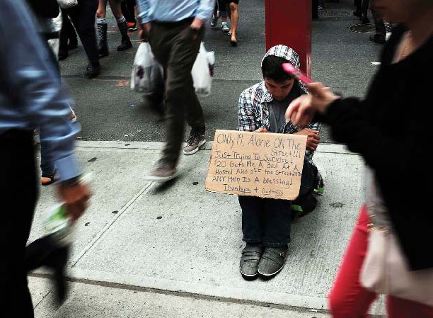 Many teens find themselves homeless because their families can no longer - photo 3