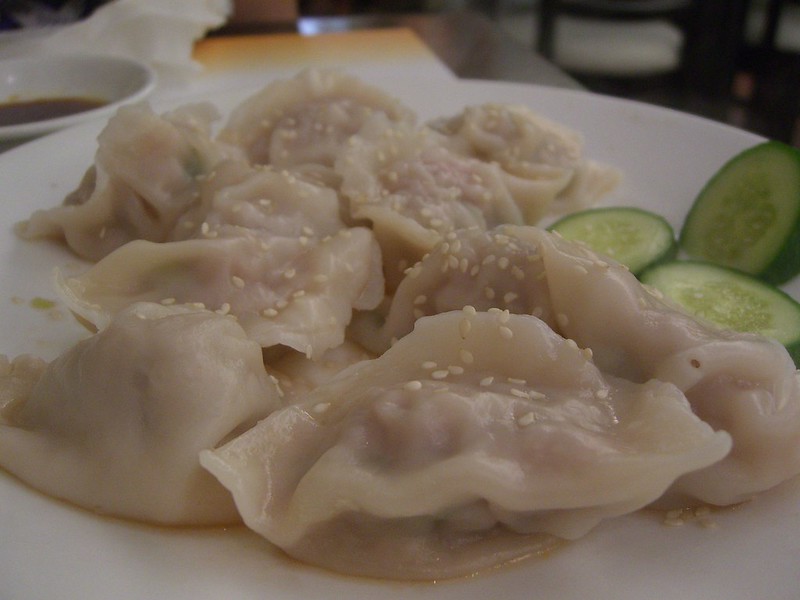 Dumplings with minced beef and spring onion filling Serves Preparation - photo 7