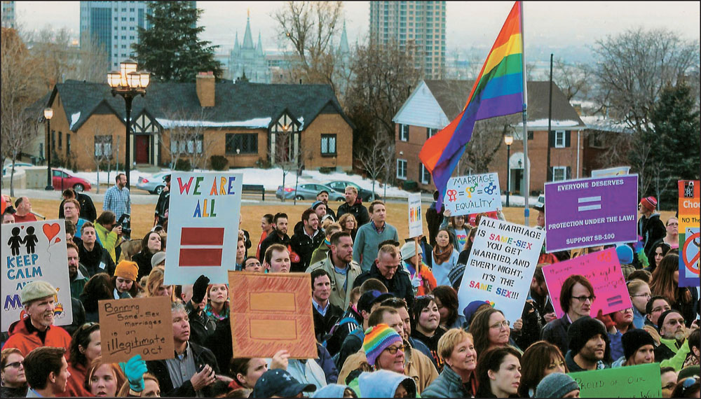 For the seventh year in a row the LGBT community worked to pass a - photo 2