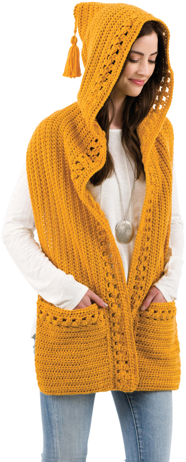 Hooded Pocket Scarves - image 3