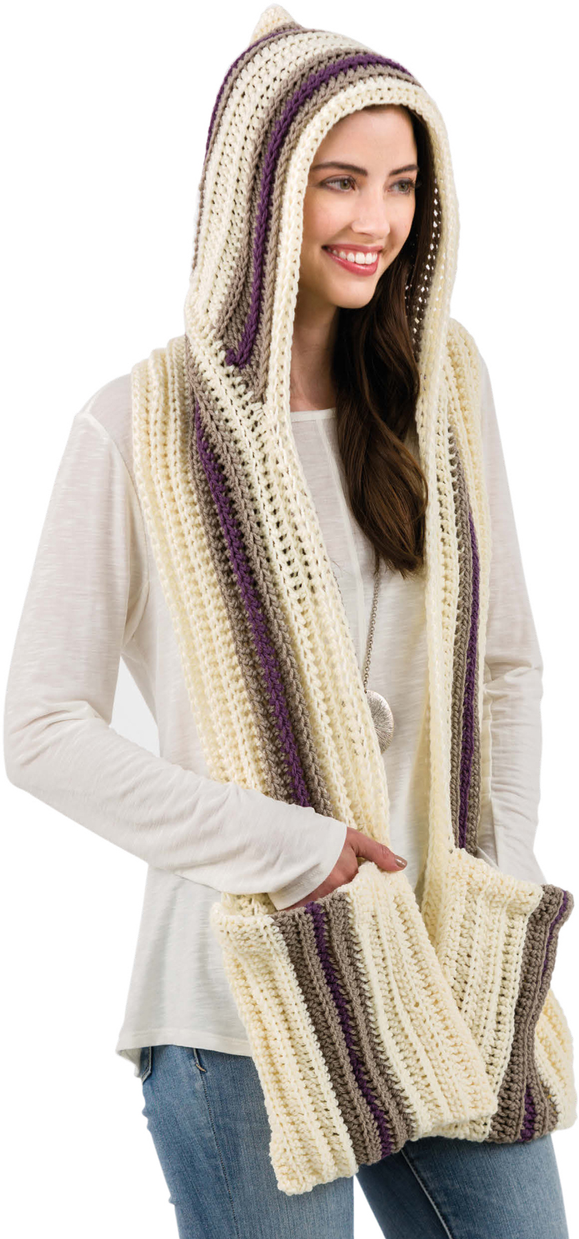 Hooded Pocket Scarves - image 10