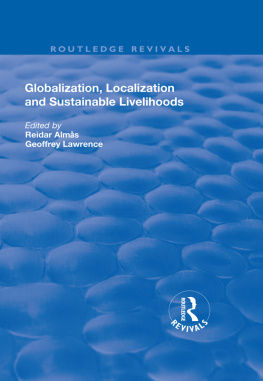 Geoffrey Lawrence - Globalisation, Localisation and Sustainable Livelihoods