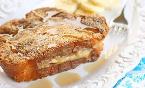 French toast is a popular breakfast dish in which you soak day-old bread in a - photo 11