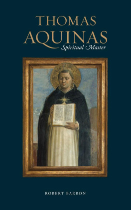 Robert Barron - Thomas Aquinas: Spiritual Master