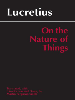 Smith - On the Nature of Things