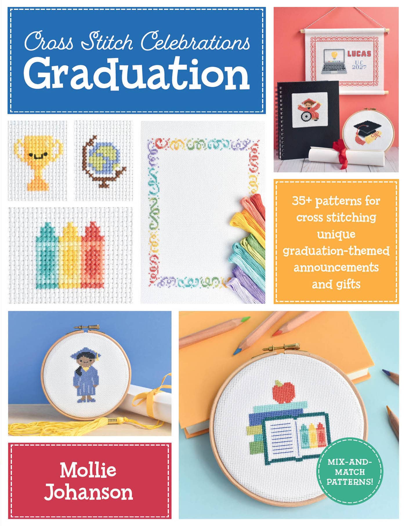 Cross Stitch Celebrations Graduation 35 patterns for cross stitching unique - photo 1