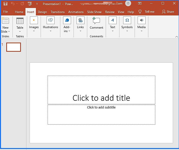 CREATING POWERPOINT FROM THE PRESET TEMPLATE To create PowerPoint with a - photo 4