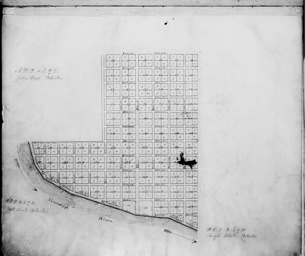 Nauvoo plat The original plat of Nauvoo Illinois was surveyed by James - photo 3