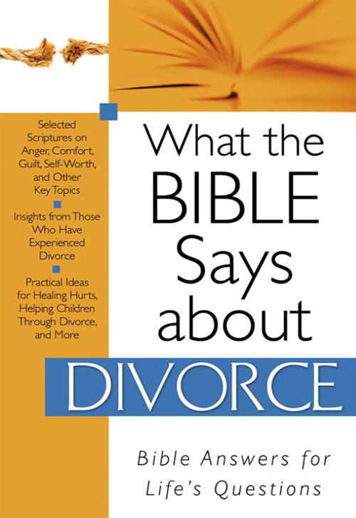 2008 by Barbour Publishing What the Bible Says About Divorce Print ISBN - photo 1