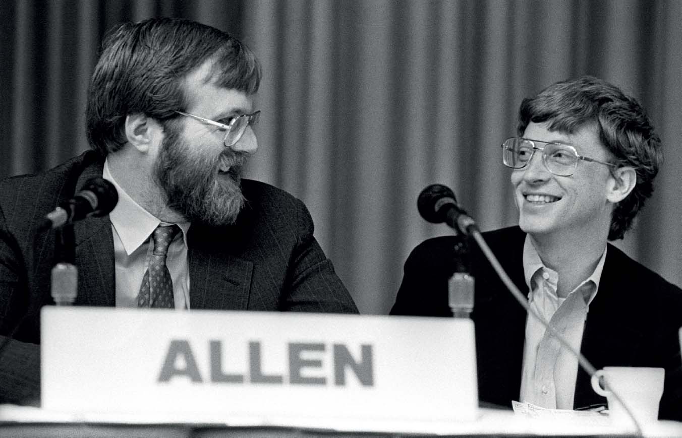 There were laughs along the way but Microsoft co-founders and childhood - photo 3