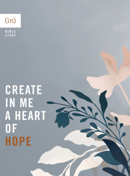 (in)courage Create in Me a Heart of Hope