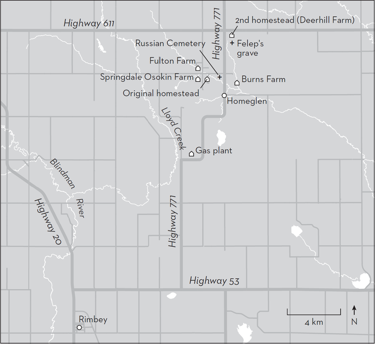 The original CPR colony of Homeglen Eleven families of the Old Believers would - photo 6