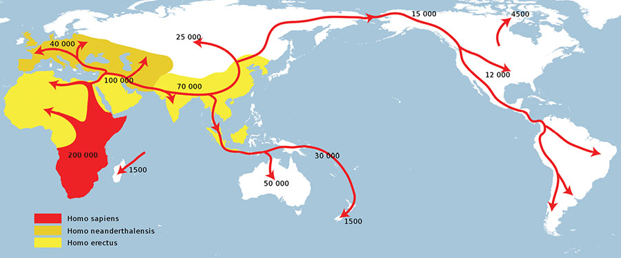 For many years scientists and historians theorized that humans first reached - photo 4