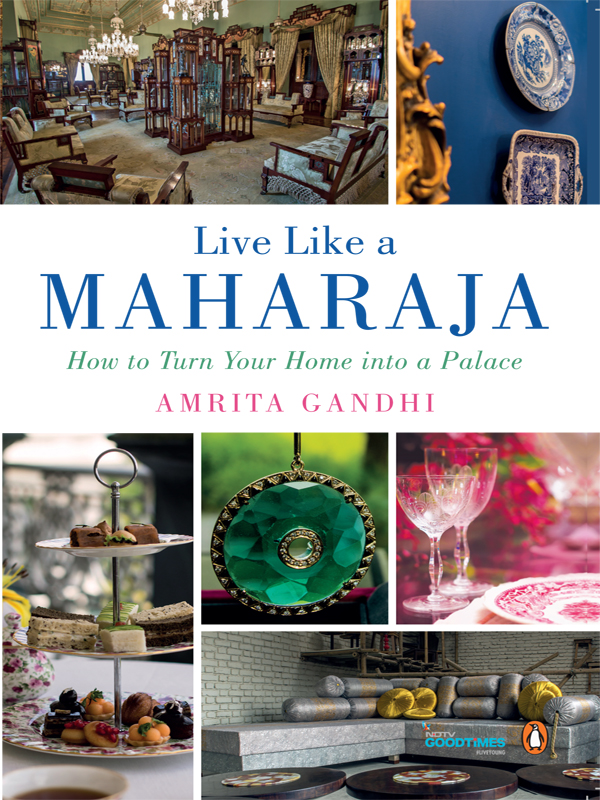 Amrita Gandhi Live Like a Maharaja How to Turn Yo - photo 1